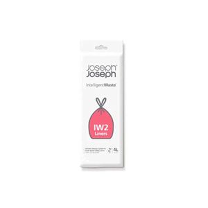 50pc Joseph Joseph IW2 4L/36cm Food Waste Caddy Liners Bags For Bin White