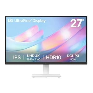 Lg Ultrafine 27us500 27" 4k Uhd Ips Hdr10 Borderless Monitor - White [27us500-w]
