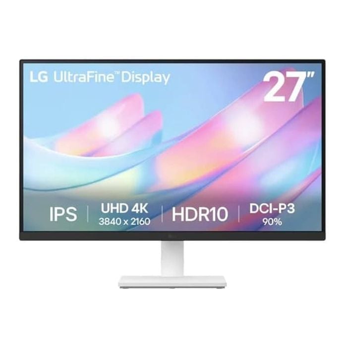 Lg Ultrafine 27us500 27" 4k Uhd Ips Hdr10 Borderless Monitor - White [27us500-w]