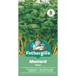 Fothergill's Mustard White Vegetable Seeds