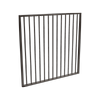 ProtectorAl 800 - 1200 x 1200mm Black Aluminium Flat Top Pool Gate