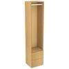 Lugna 2048 x 450 x 380mm Sand Single Hanging 2 Drawer Storage Unit