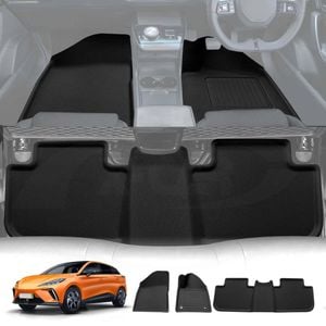 3D All-Weather Floor Mats for MG MG4 2023-Onwards Customized Car Floor Liners Full Set Carpet