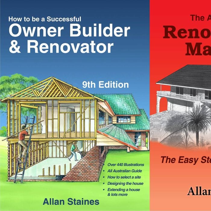 2-Pack: Allan Staines Owner Builder & Renovator + Renovator's Manual