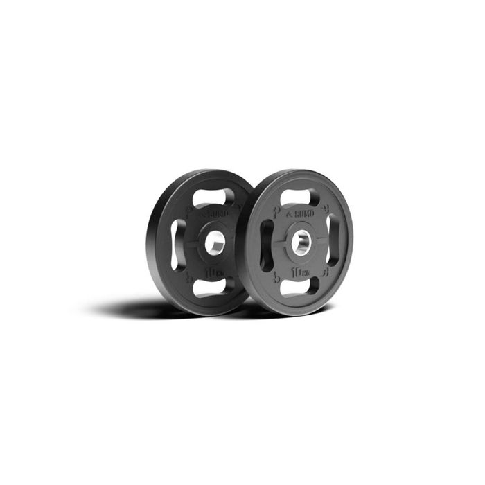 Sumo Strength 4 Grip Rubber Weight Plate - 10kg (pair)