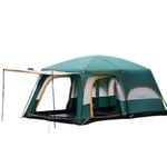 Tasman 35 Person Tent Camping Hiking Festival Pop Up Sleeping  Green