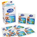 Crystal Wipes Glasses & Screen Wipes Soft Microfibre Lens  Cloth Watch  40 Pack