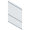 ProtectorAl 0350-1200W x 1800H Deep Ocean Picket Top Pool Fence Panel Raked 16-30º