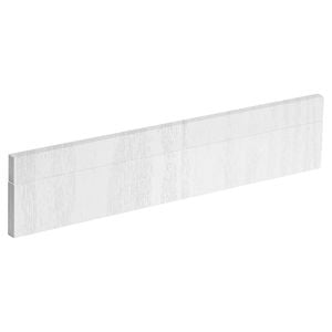 Kaboodle 600mm Provincial White Oven Front Panel - 2 Pack - 600mm