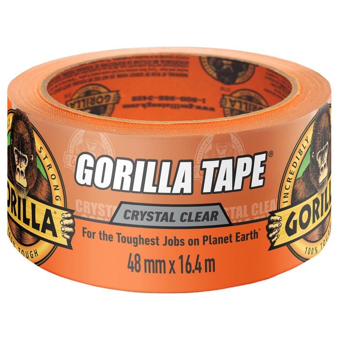 Gorilla 48mm x 16.5m Crystal Clear Tape