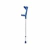 Forearm Crutches - Adjustable & Lightweight, German Design, Supports 120kg - Blue