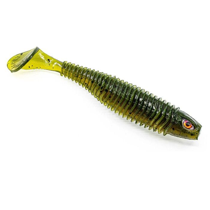 Chasebaits 3-Inch Paddle Baits Soft Plastic Fishing Lures - STICKY BRISKET