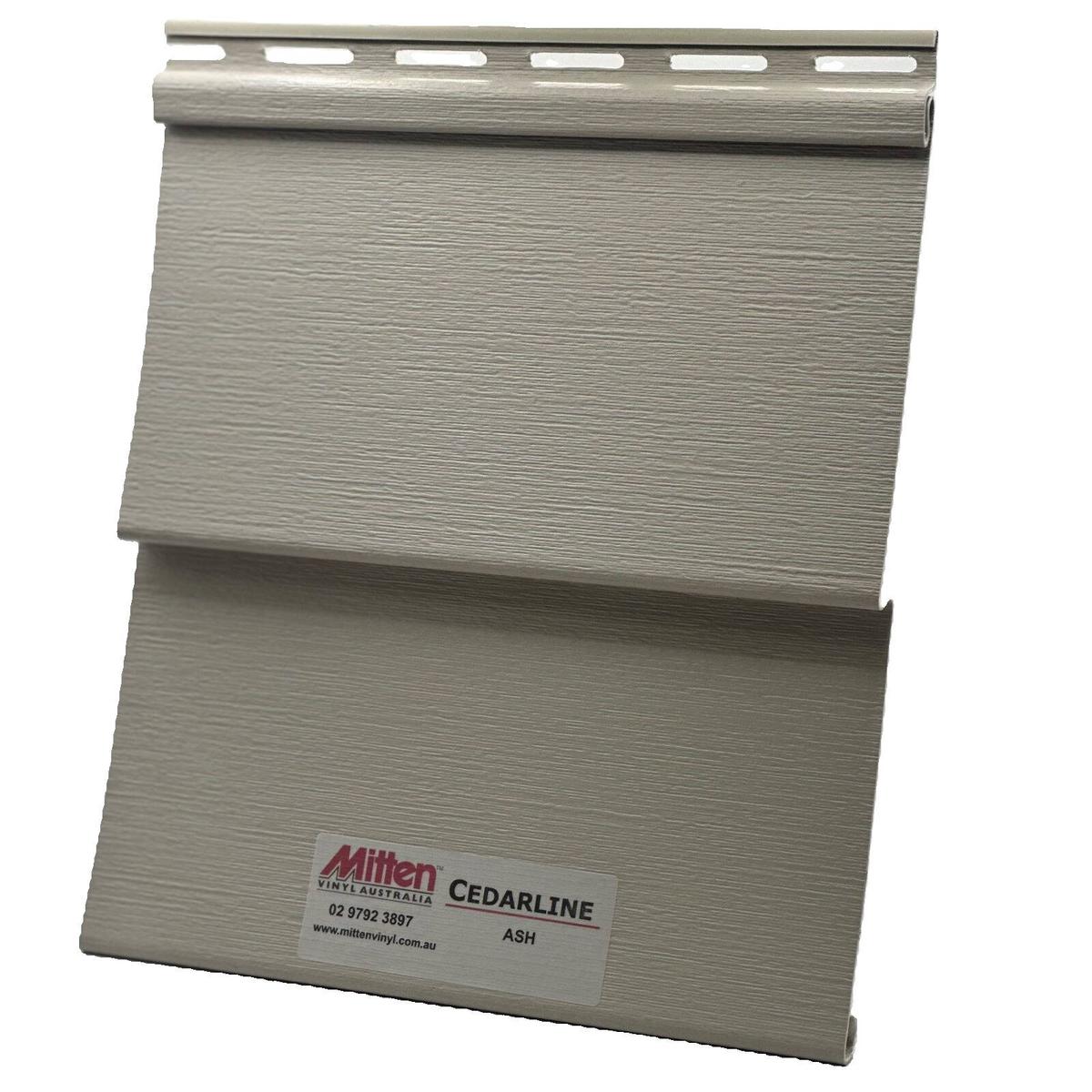 Mitten Vinyl Australia 5.84m shell Ash Cedarline Vinyl Cladding ...