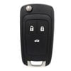 TKW 3 Button HU100 Remote Flip Key Housing to suit Holden Barina, Cruze, Trax - Various Year Models