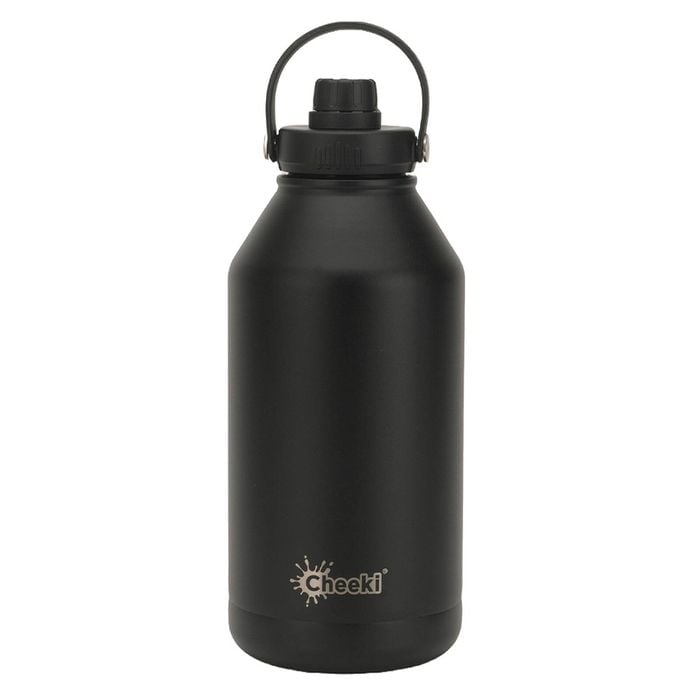Cheeki 2L Insulated Adventure Bottle - Black