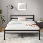Zinus Queen Metal Bed Frame Base - Black