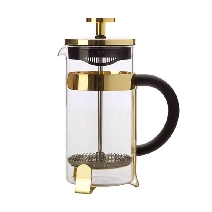 Maxwell & Williams Glass 350ml Blend Plunger/French Press - Gold