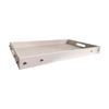 SS Collective Large Cream Studded Decor Tray W/ Gold Studs & Handles 56x35cm