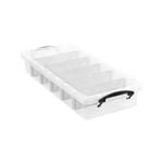 Boxsweden 10L Clear 6 Section Compartment Storer