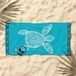 Double Jacquard Velour Turtle Beach Towels