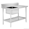 Modular Systems Left Inlet Single Sink Dishwasher Bench Ssbd7-1200l/a