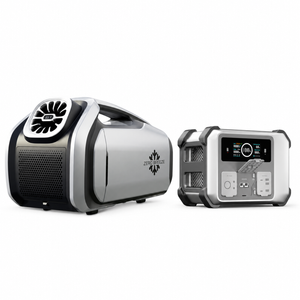 Zero Breeze Mark 2 AC (No smart battery included) & ZLOS EKOBOX Power Station Bundle