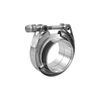 Exhaust Pipe V-Band Clamp Flange T-304 Stainless Steel 2 Inch 51mm