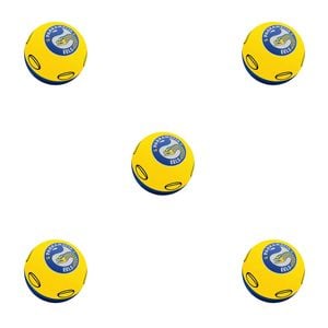 5PK NRL Parramatta Eels NRL Super-High Bounce Ball 60mm - Yellow