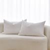 Dreamaker Cushion Insert White Duck Feather Fill Twin Pack 40x60cm