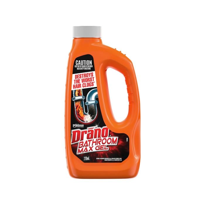 Drano 770ml Bathroom Max Gel Drain Cleaner