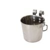 Yes4pets 2.8l Stainless Steel Pet Food Bucket With Riveted Hooks
