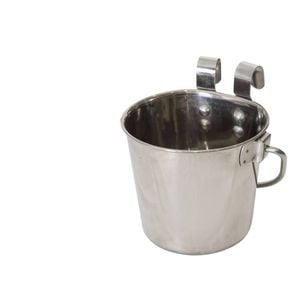 Yes4pets 2.8l Stainless Steel Pet Food Bucket With Riveted Hooks
