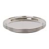Round Stainless Steel Serving Trays - 30cm - Pack of 3