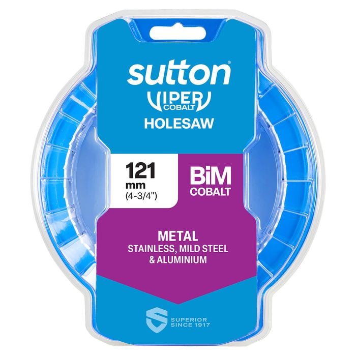 Sutton Tools 121mm Viper Cobalt Bi-Metal Holesaw