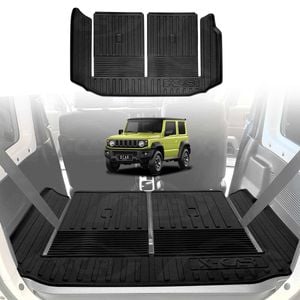 Split Fold Boot Liner for Suzuki Jimny 3-Door 2018-Onwards Heavy Duty Cargo Trunk Mat Luggage Tray