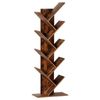 Artiss Display Shelf 9 Shelf Tree Bookshelf Bookcase Storage Wood