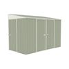 Absco Sheds 3.0 x 1.52 x 2.08m Pale Eucalypt Three Door Bike Shed