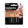 Duracell Coppertop 9V Batteries - 4 Pack