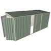 Build-a-Shed 1.5 x 4.5 x 2m Single Sliding Side Door Skillion Shed - Green