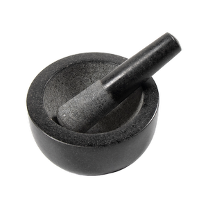 Large Pestle and Mortar Set in Granite Stone