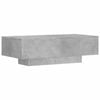 vidaXL Coffee Table Rectangular Side Sofa Table Concrete Grey Engineered Wood