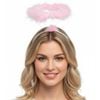 ANGEL HEADBAND Fairy Halo Hair Hoop Costume Dress Up Party Pink