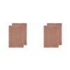 2x 2pc Ladelle Ollie Waffle Weave 100% Cotton Kitchen Towel Reusable Terracotta