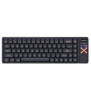 IQUNIX Magi65 Pro Aluminum Low Profile Mechanical Keyboard (Black) (Gold Red Switch)