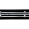 Rectangle Pool Billiard Table Snooker Scoreboard Black and Chrome