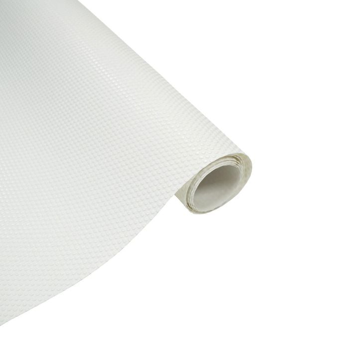 Practa 50X150CM White Embossed Kitchen Drawer Liner