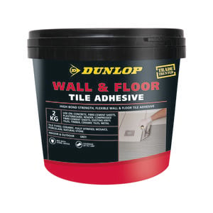 Dunlop 2kg Wall And Floor Tile Adhesive