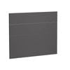 Kaboodle 900mm Toasted Clove Modern 3 Drawer Panels