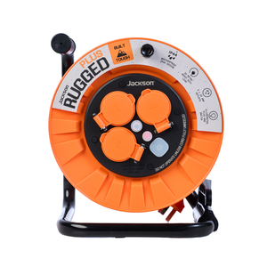 Jackson 20m IP44 Rugged Plus Heavy Duty Cable Reel