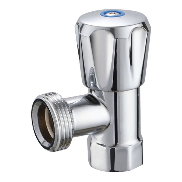 Syneco 20mm Chrome 1/2 Turn Washing Machine Cock